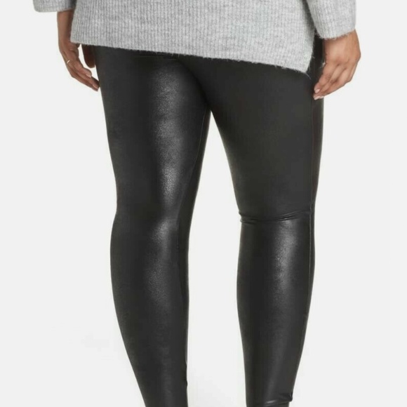 Spanx maternity Faux leather look leggings - Picture 3 of 4